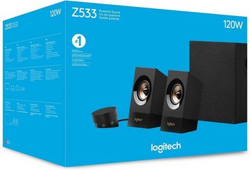 Logitech Z533 Lautsprecher-System mit Subwoofer für TV Tablet 2.1 PC-Lautsprecher (60 W)