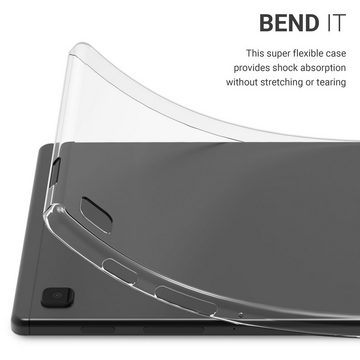kwmobile Tablet-Hülle Hülle für Samsung Galaxy Tab A7 Lite 8.7 (2021), Silikon Case transparent - Tablet Cover Tablethülle gummiert