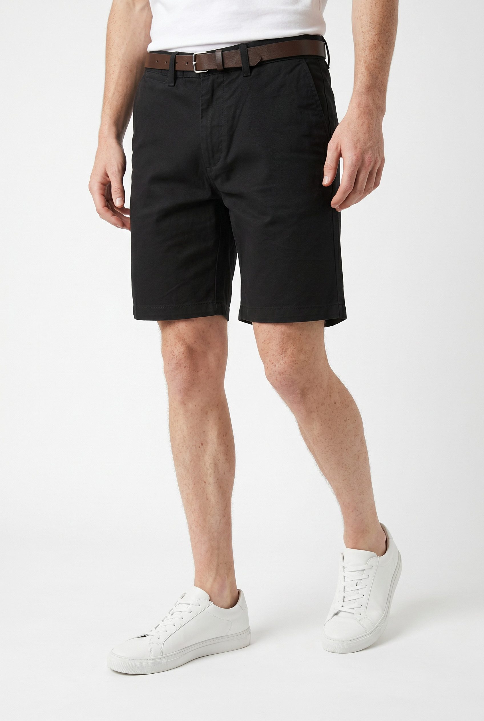 Jack & Jones Chinoshorts JPSTADAM BELTED CHINO SHORTS SRT