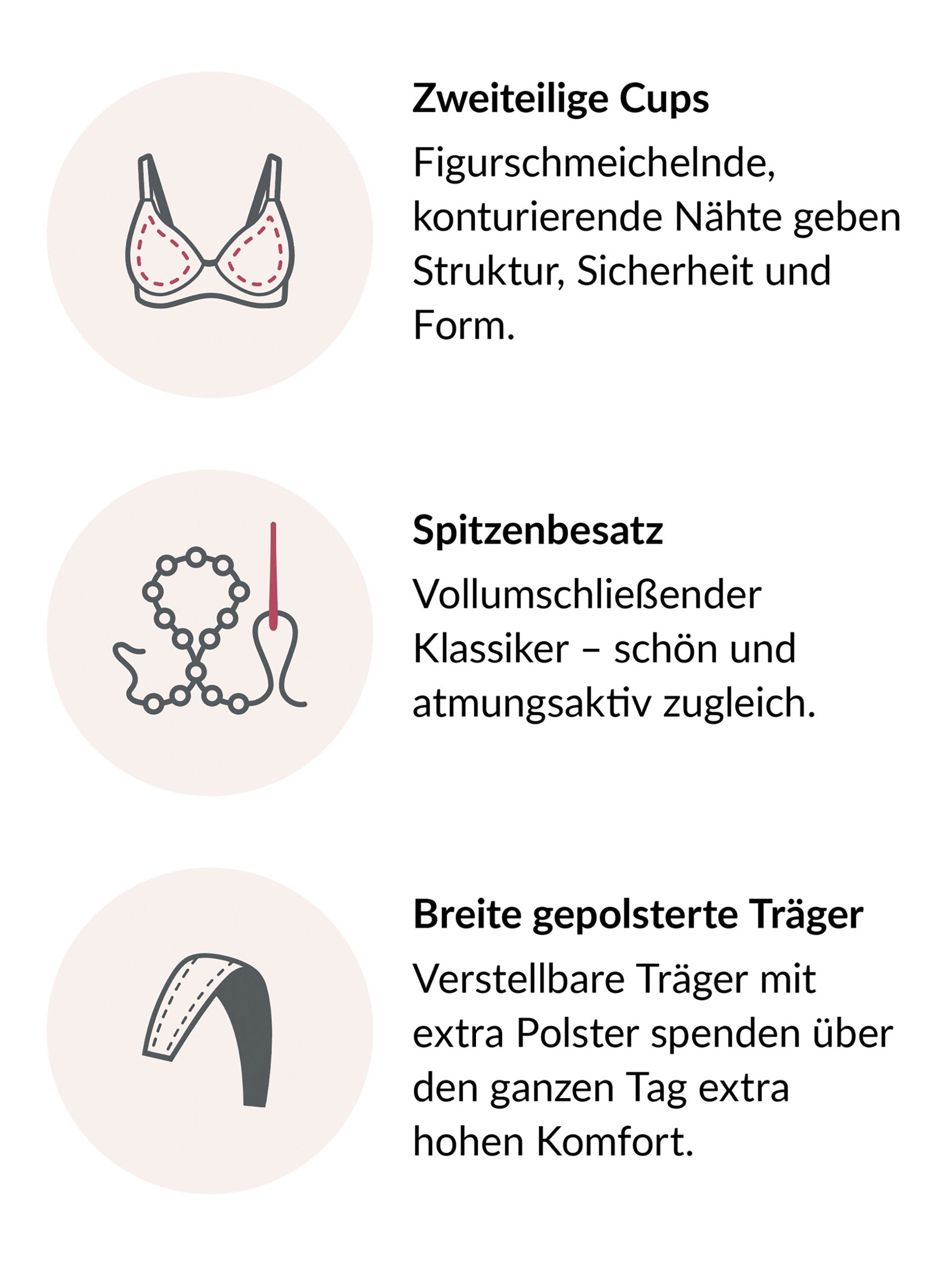 GLAMORISE Bügelloser BH Magic Lift