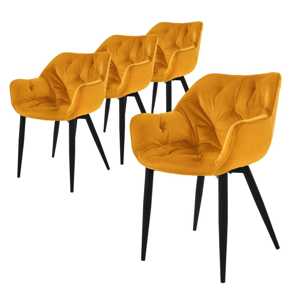 ML-DESIGN Stuhl Esszimmerstuhl mit Rückenlehnen und günstig online kaufen