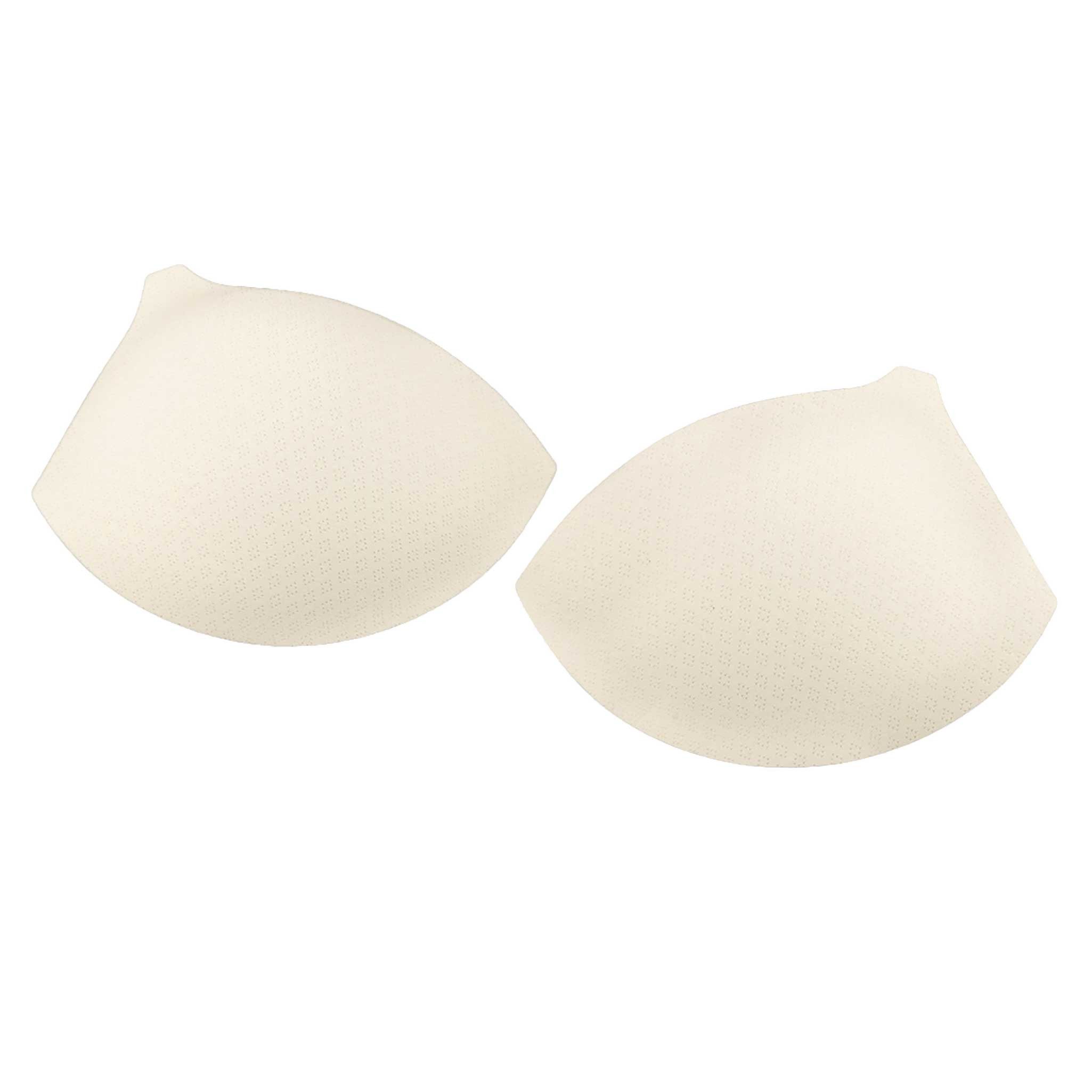 maDDma BH-Einlagen BH Einlagen perforiert creme 1 Paar Einlagen für Bikini Korsett (1 Paar), Gr. 32