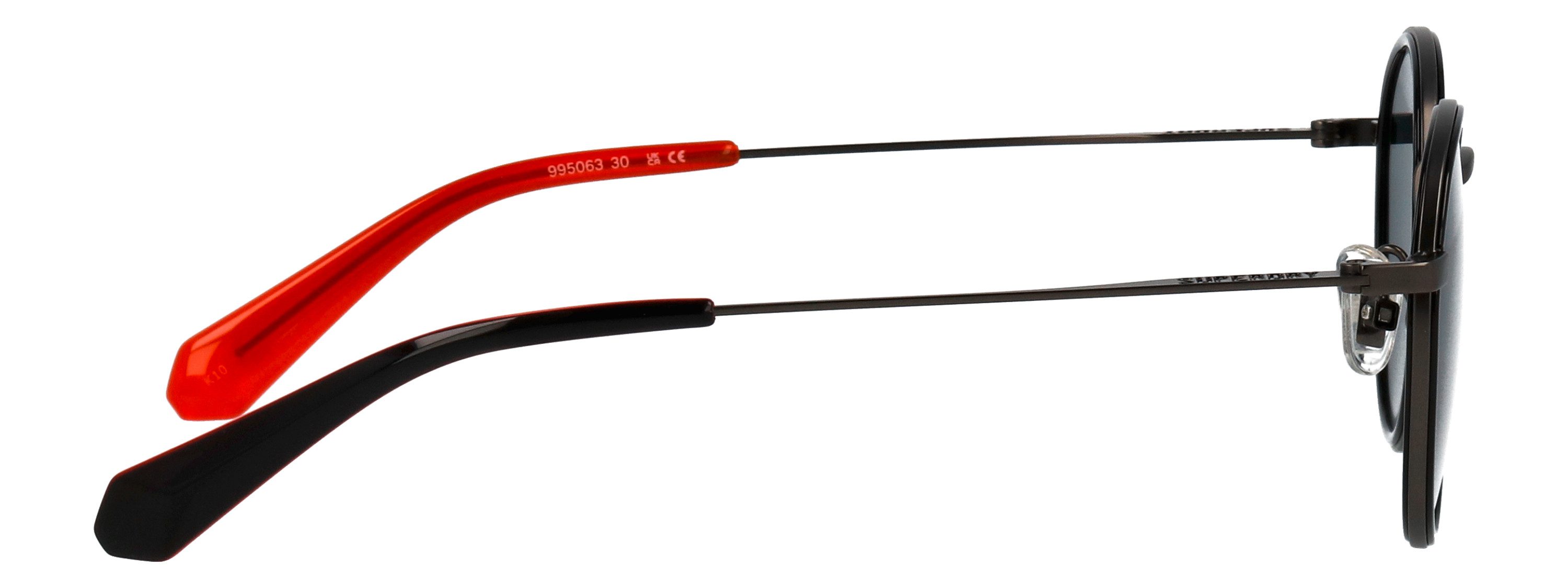 Superdry Sonnenbrille Modell 995063 Form Rund, Logoschriftzug auf Bügel, Kombifassung – Bild 5 von 5