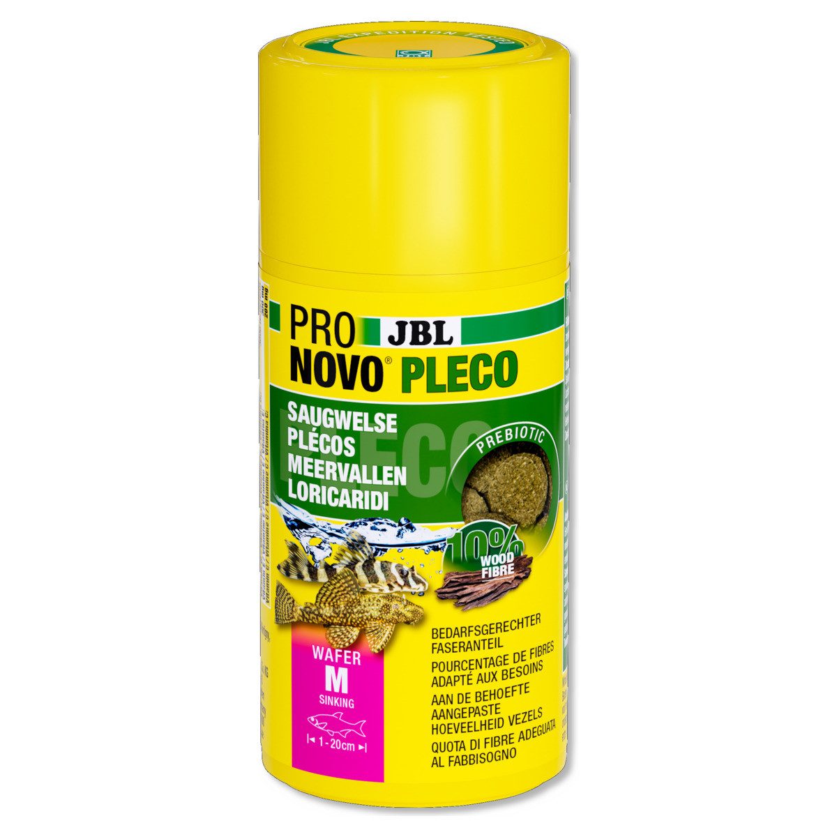 JBL GmbH & Co. KG PRONOVO PLECO WAFER M, Trockenfutter für: Fische