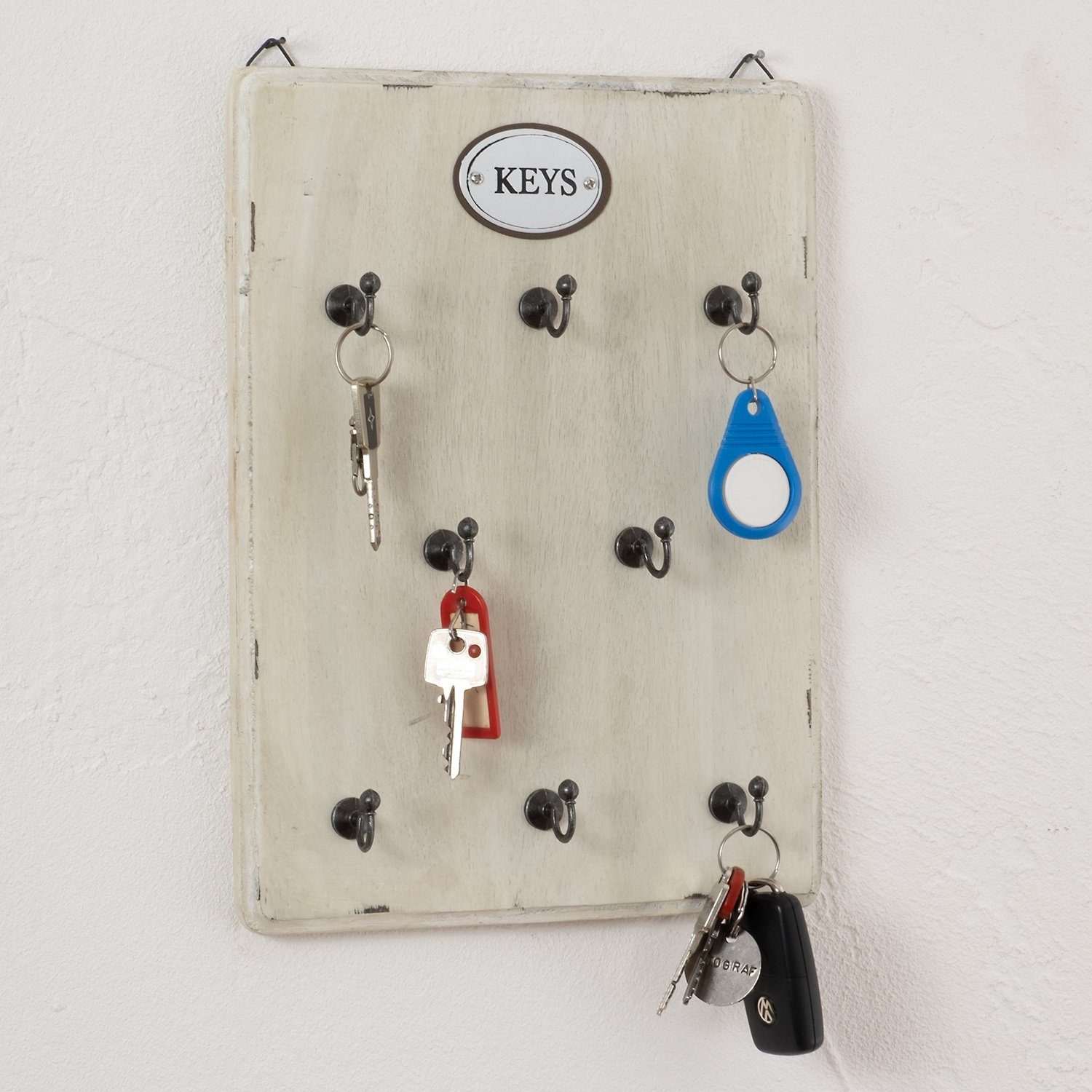 Moritz Schlüsselbrett 25x33cm Keys 8 Haken günstig online kaufen