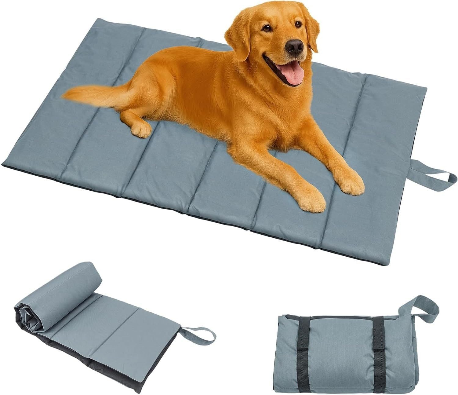 Youyijia Fellteppich 105 X 63cm Hundedecke für Unterwegs Hundematte Outdoor