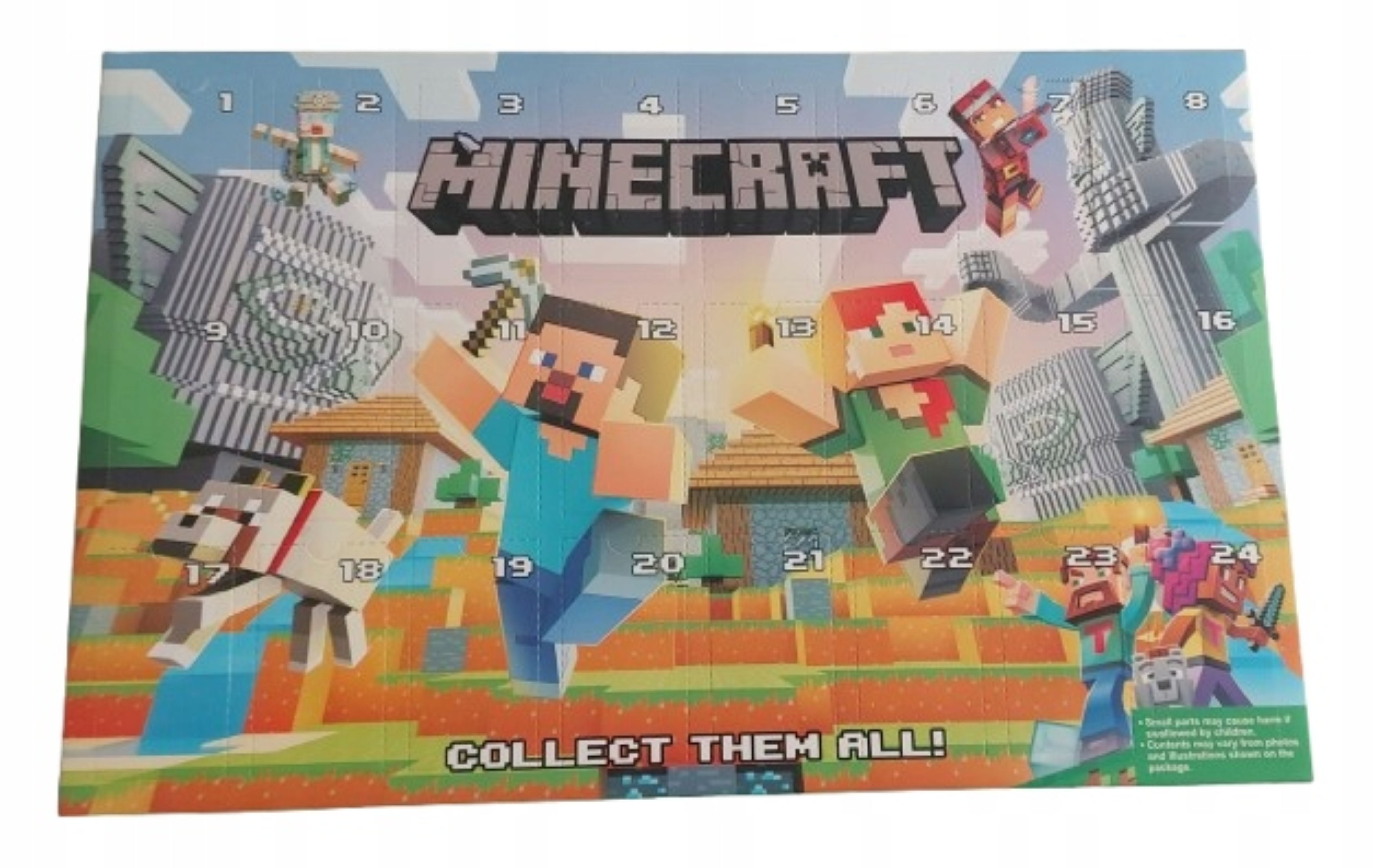 Minecraft Adventskalender Minecraft Adventskalender 24 Überraschungen Figuren Geschenk (1-tlg)