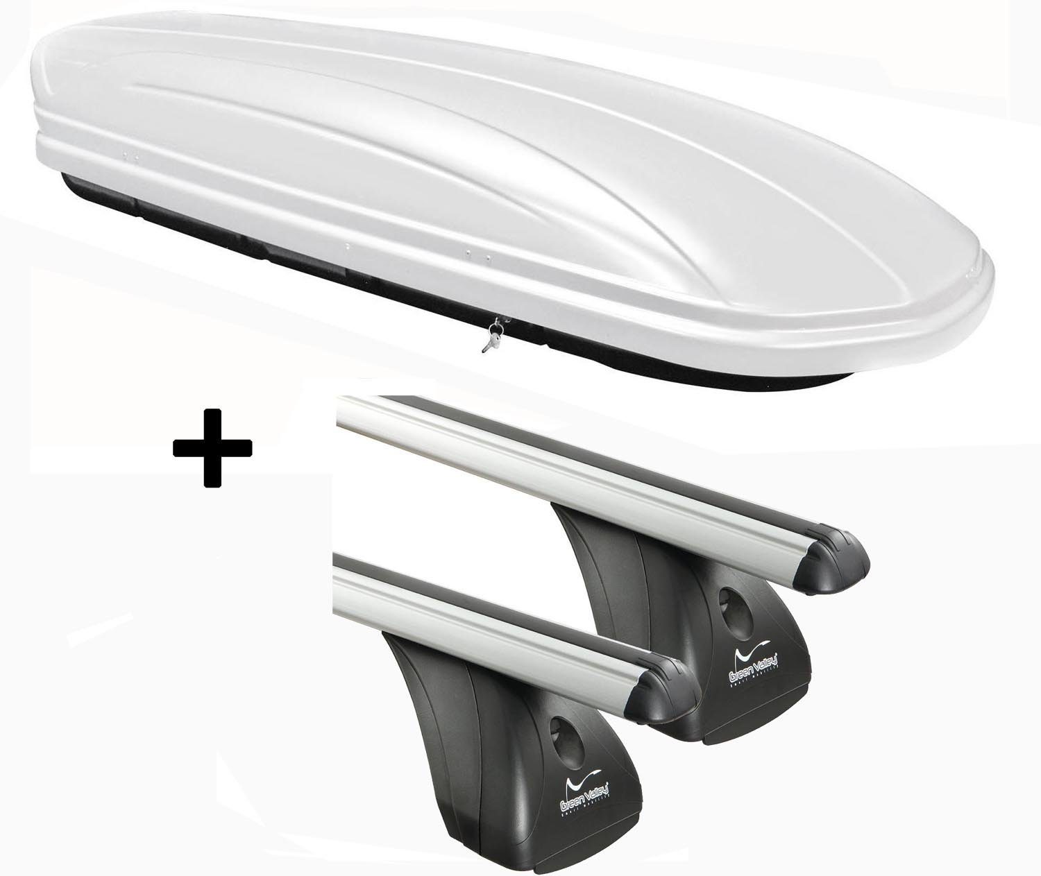 VDP Fahrradträger, Dachbox weiß VDPMAA320W 320