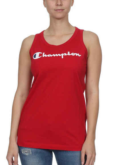 Champion T-Shirt Champion Tanktop Damen 111791 S19 RS010 RIR Rot