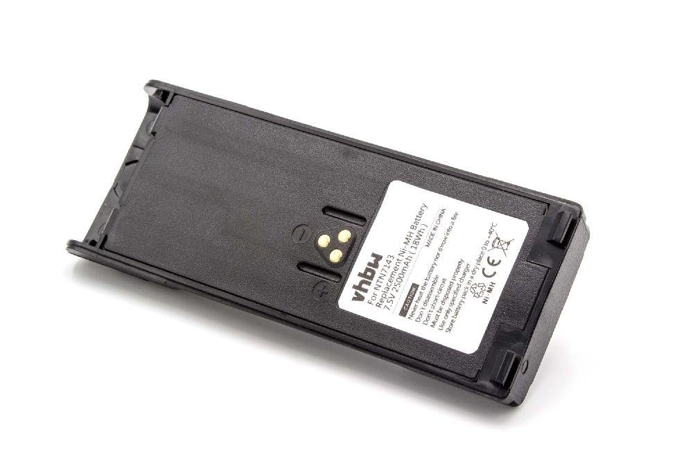 vhbw passend für Motorola GP900, GP1200, HT1000, GP2010, GP2013, HAT100, Akku 2500 mAh