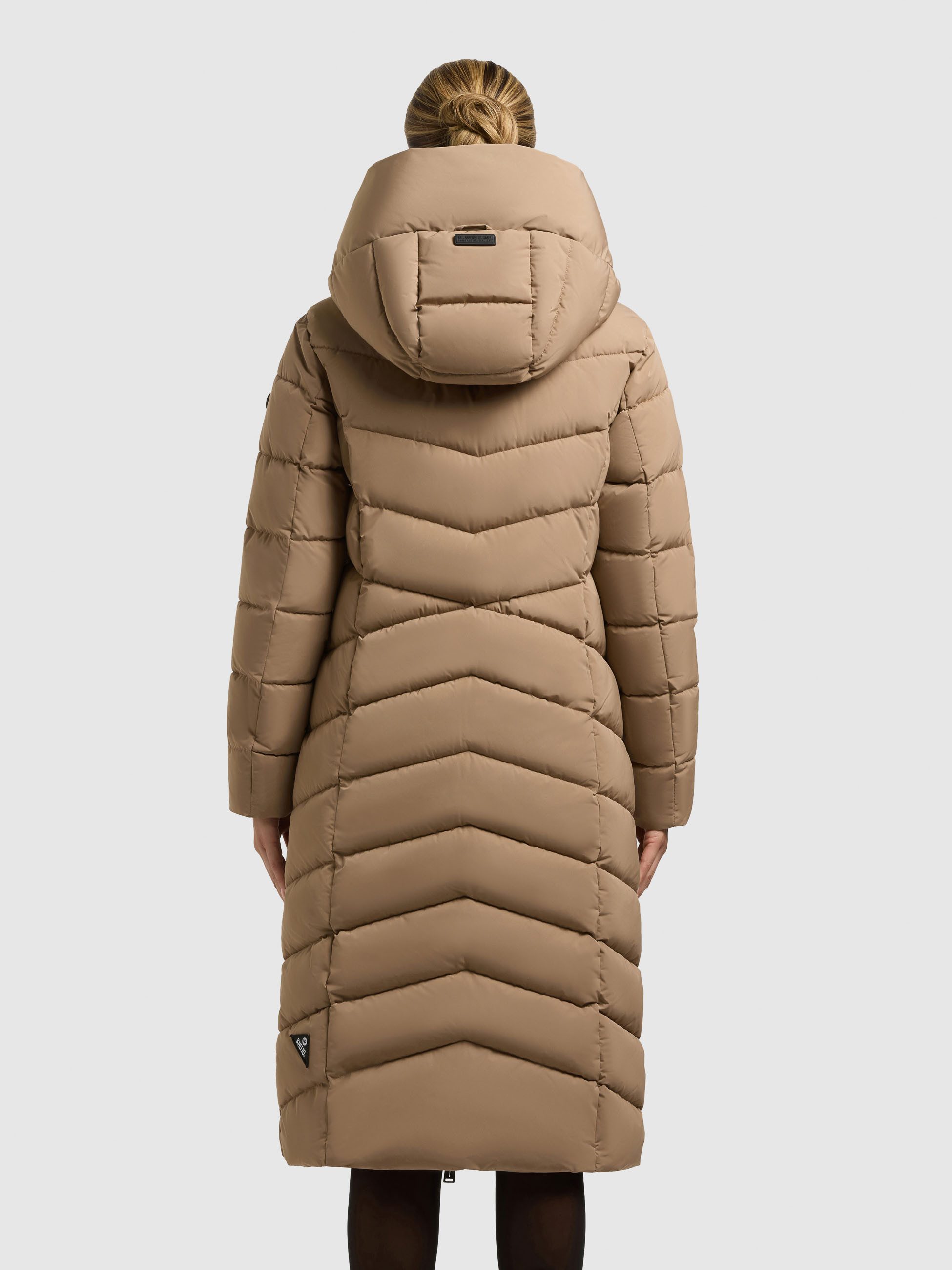 khujo Steppmantel FISKA Kapuze mit elastischem günstig online kaufen