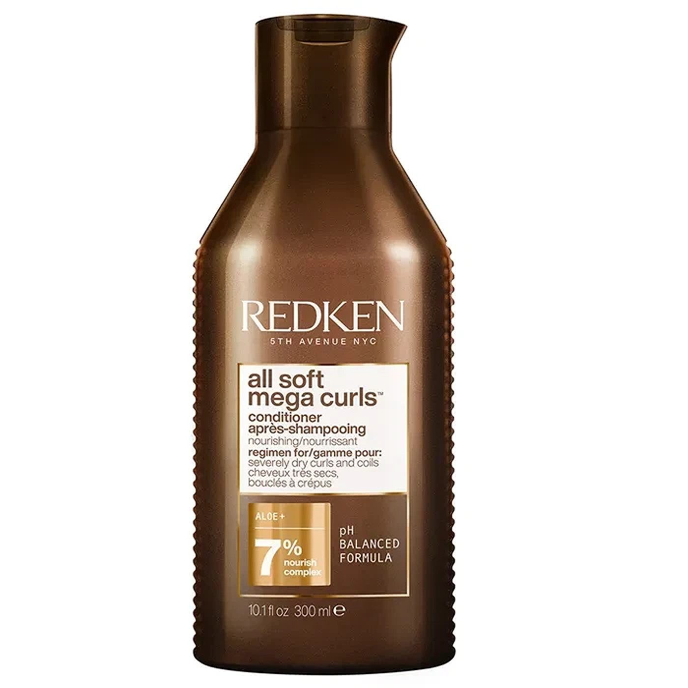 Redken Haarkur Redken All Soft Mega Curls Conditioner 300 ml lockiges und krauses Haa, 1-tlg., Professionelle Salon-Performance