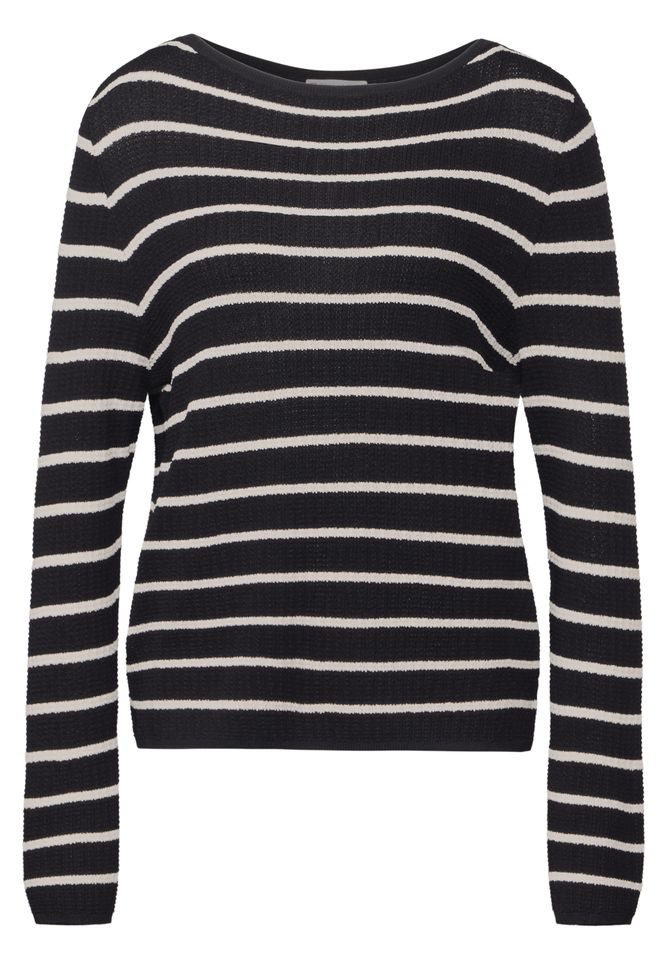 STREET ONE Strickpullover - leichtes gestreiftes günstig online kaufen