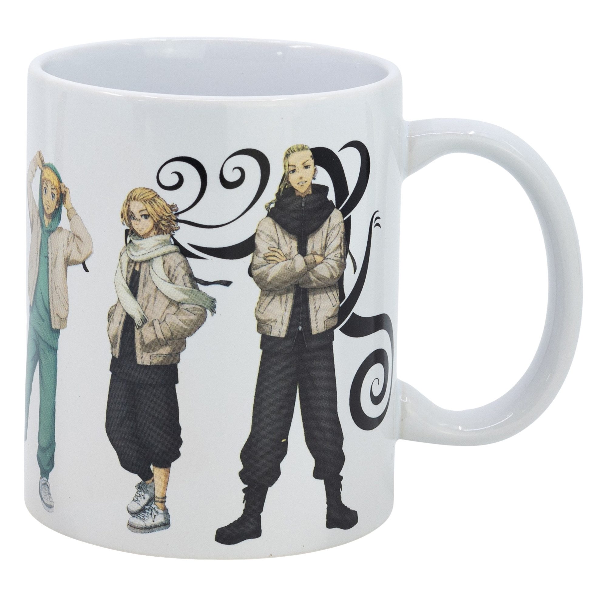 Tokyo Revengers Tasse Anime Tokyo Revengers Teetasse Kaffeetasse Geschenkidee 325 ml, Keraik