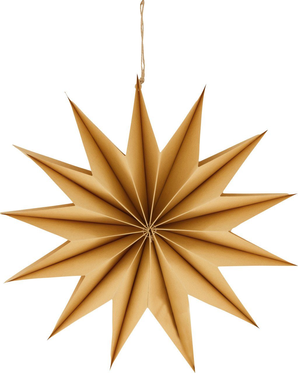 DIJK Dijk Weihnachtsfigur natur Stern 30,5 Aufhänger cm Ø 8 x