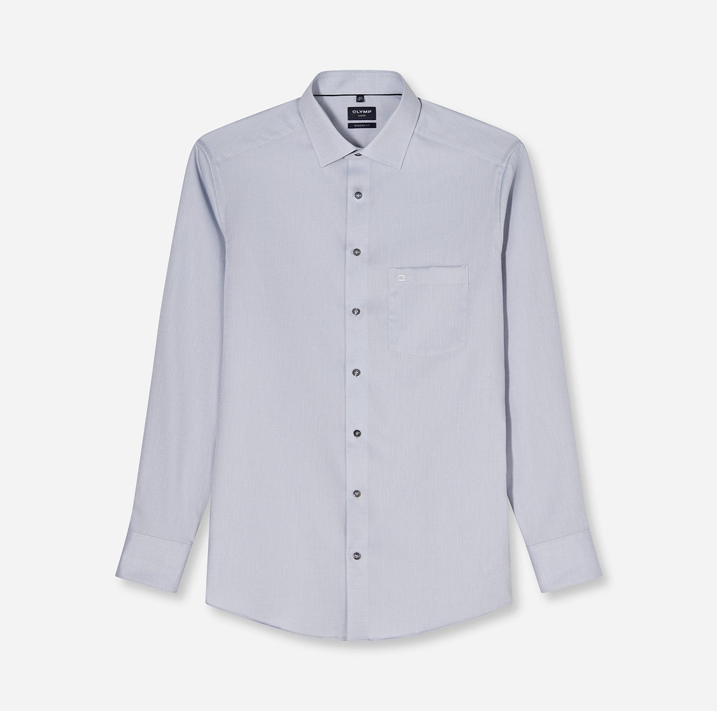 OLYMP Langarmhemd Luxor Businesshemd, modern fit, New-Kentkragen