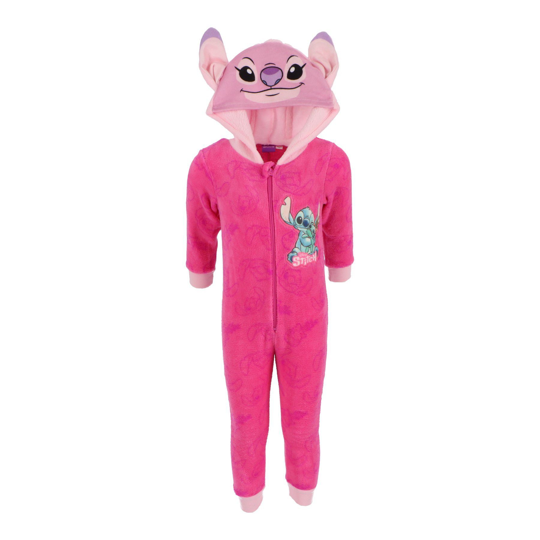 Lilo & Stitch Schlafsack Strampler für Kinder – Korallen Fleece Schlafanzug
