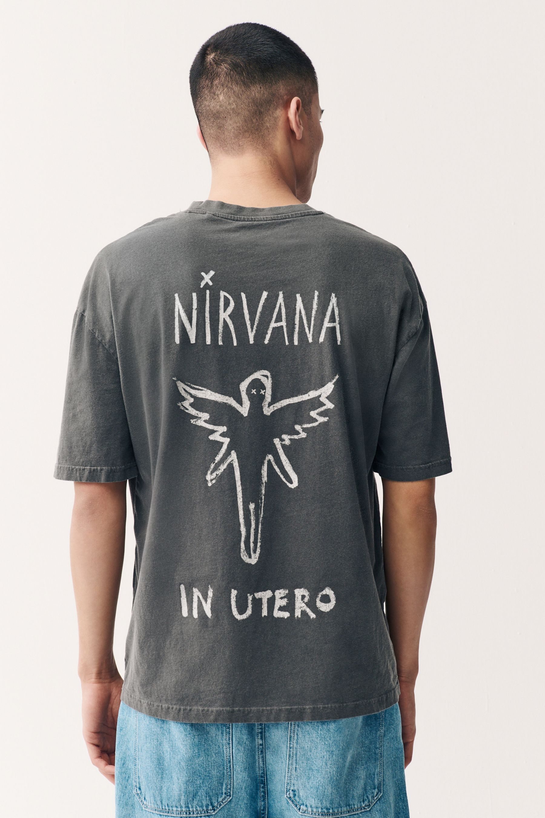 Next T-Shirt Regular Fit Band-T-Shirt mit günstig online kaufen
