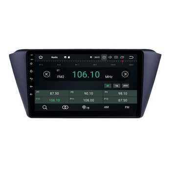 TAFFIO Für Skoda Fabia 3 III NJ 9"Touchscreen Android Autoradio GPS CarPlay Einbau-Navigationsgerät