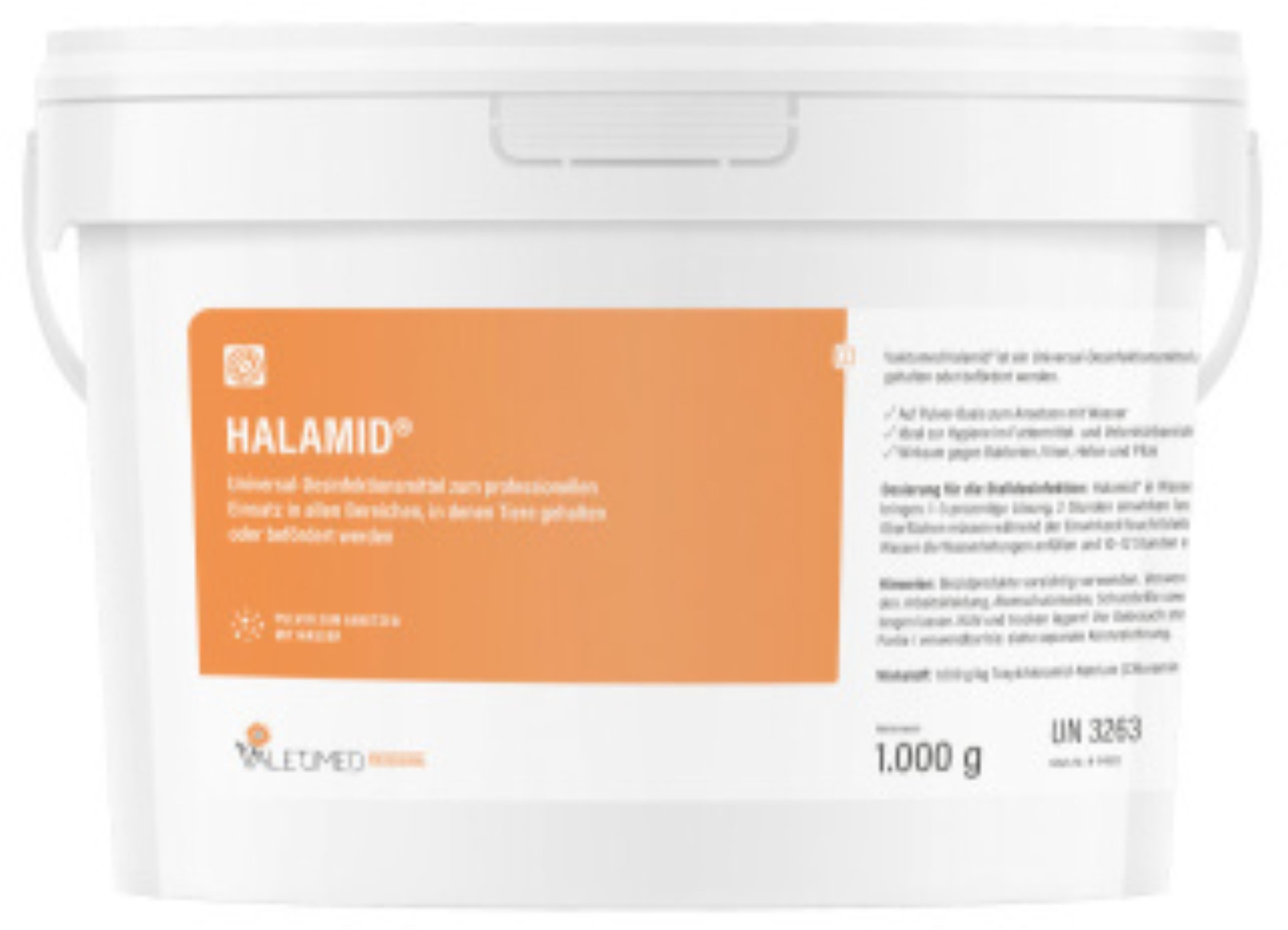 Kerbl Kerbl Desinfektionsmittel Halamid 1000 g, 299410 Oberflächen-Desinfektionsmittel (1-St)