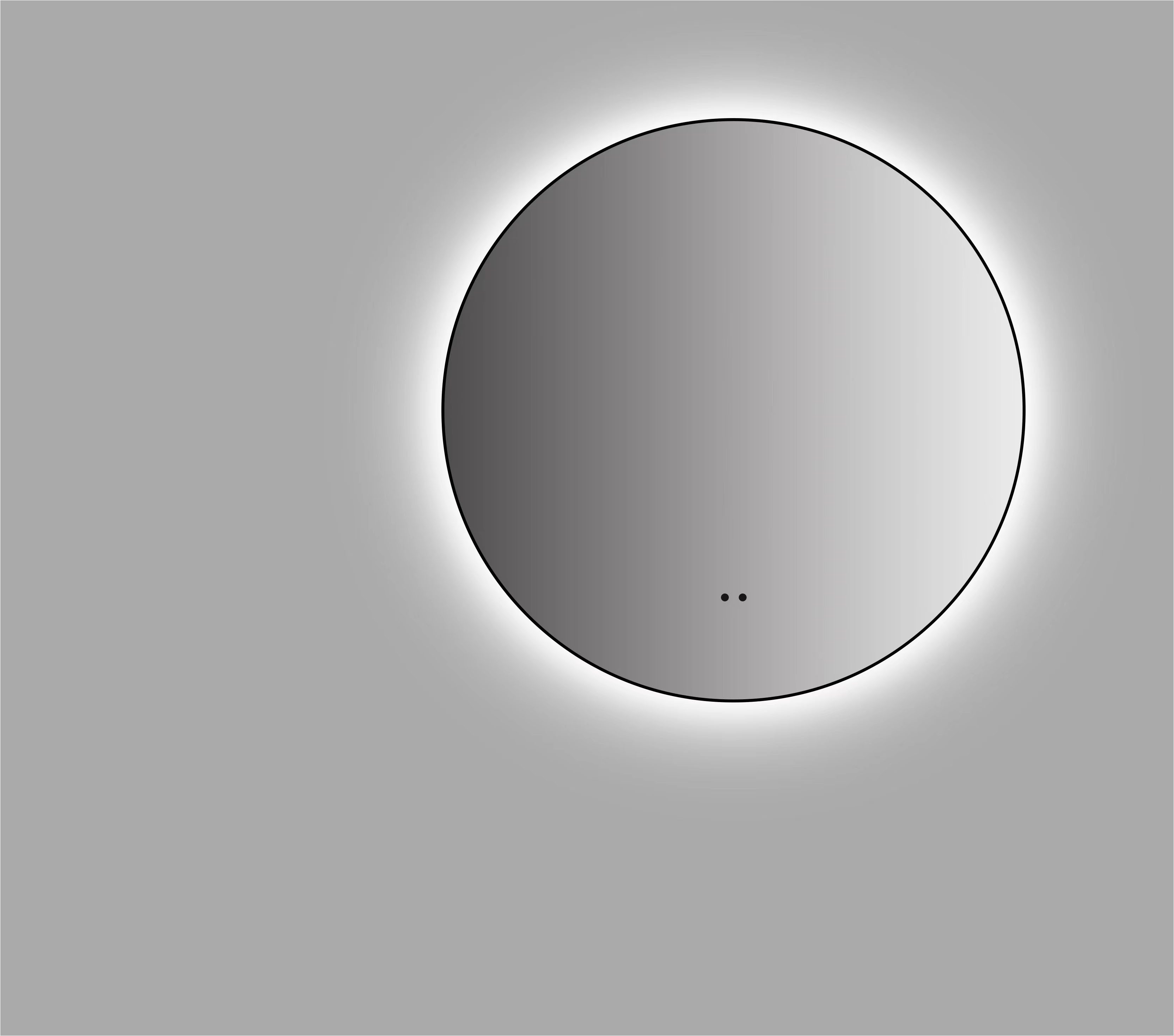 Talos Зеркало TALOS VERONA, Hand Wave Sensor, Shine in matt, Ø50 cm