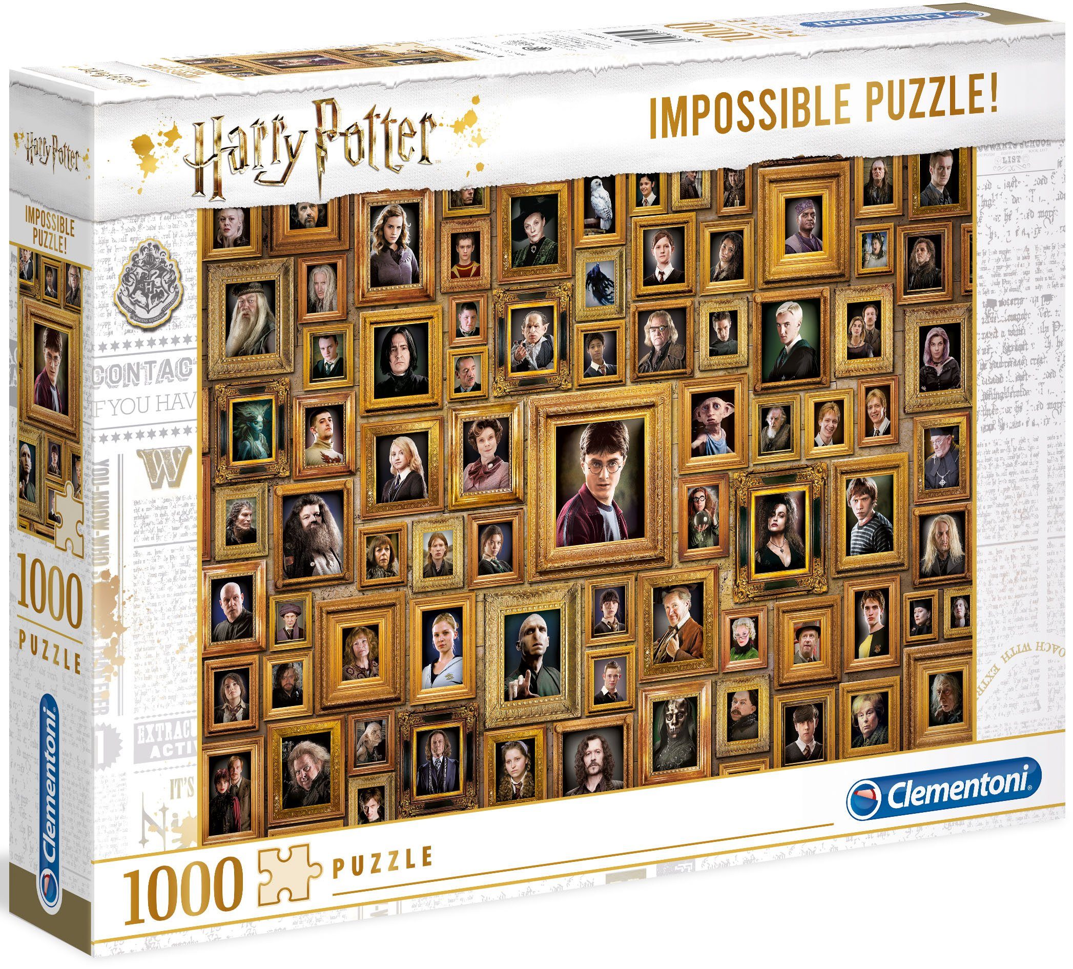 Image of Clementoni 1000 pcs. Impossible Puzzle Harry Potter Boden