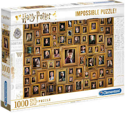 Clementoni® Puzzle Impossible Collection, Harry Potter, 1000 Puzzleteile, Made in Europe, FSC® - schützt Wald - weltweit