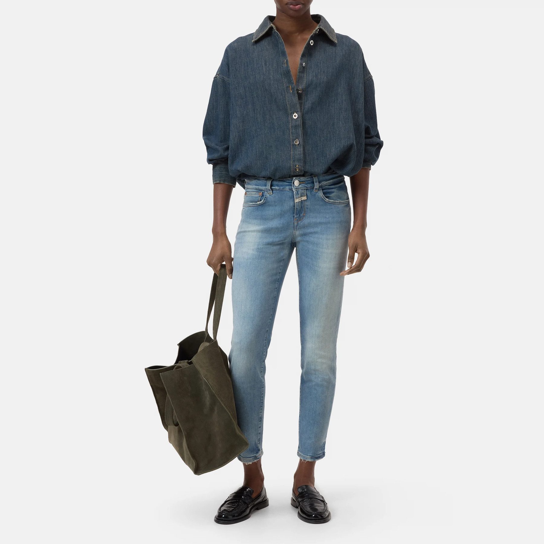 CLOSED Slim-fit-Jeans Jeans BAKER Mid Waist