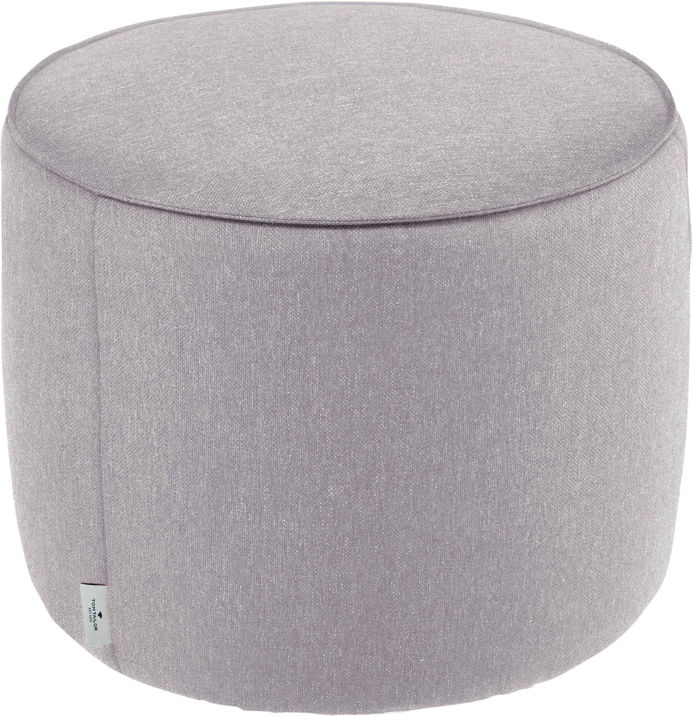 TOM TAILOR mit 50 cm CHIC, ø DROP HOME Kedernaht, Pouf