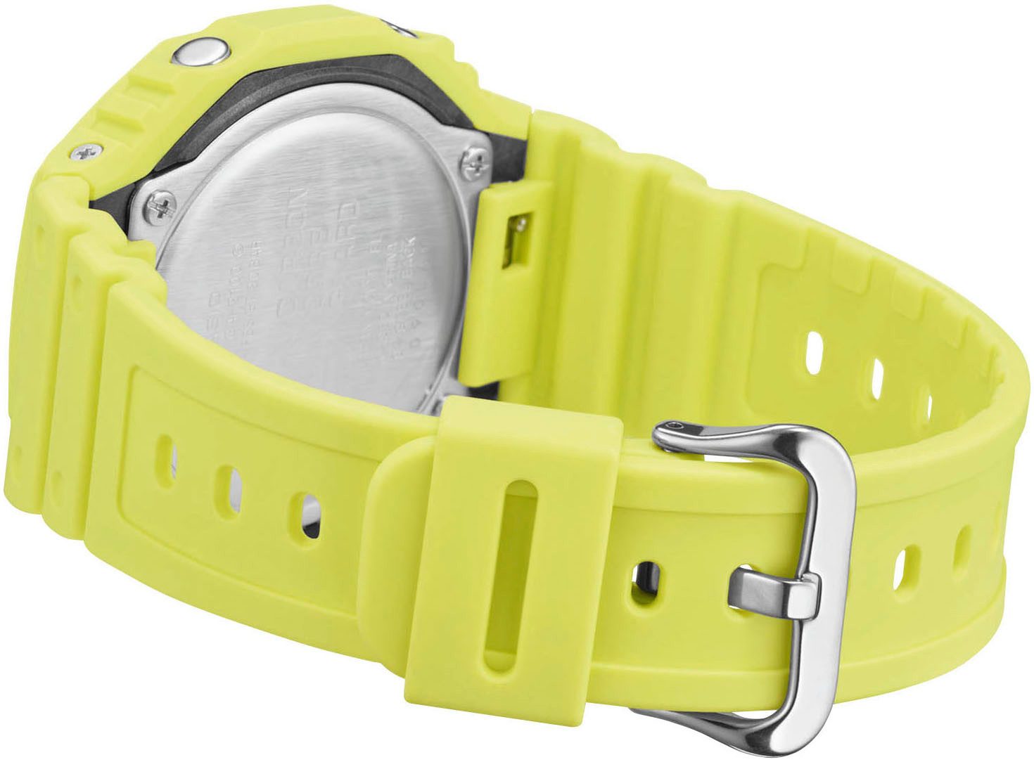 CASIO G-SHOCK Chronograph GA-2100-9A9ER, Quarzuhr,Armbanduhr,Herrenuhr,digital, bis 20bar wasserd.Resinbarmband