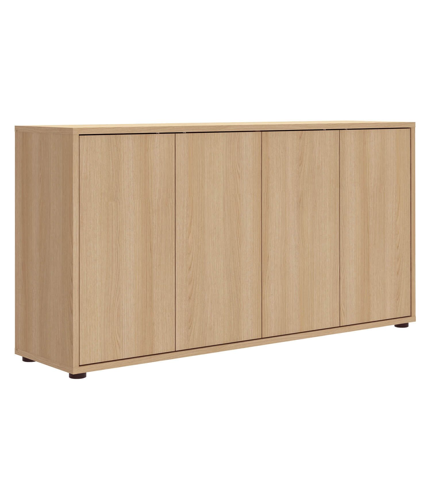 mokebo Sideboard Die Horizontale, Wohnzimmerschrank, Kommode, Beistellschrank, Anrichte in Eiche