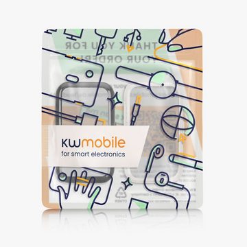 kwmobile Sleeve 2x Hülle für Huawei Band 8, Silikon Fullbody Cover Case Schutzhülle Set