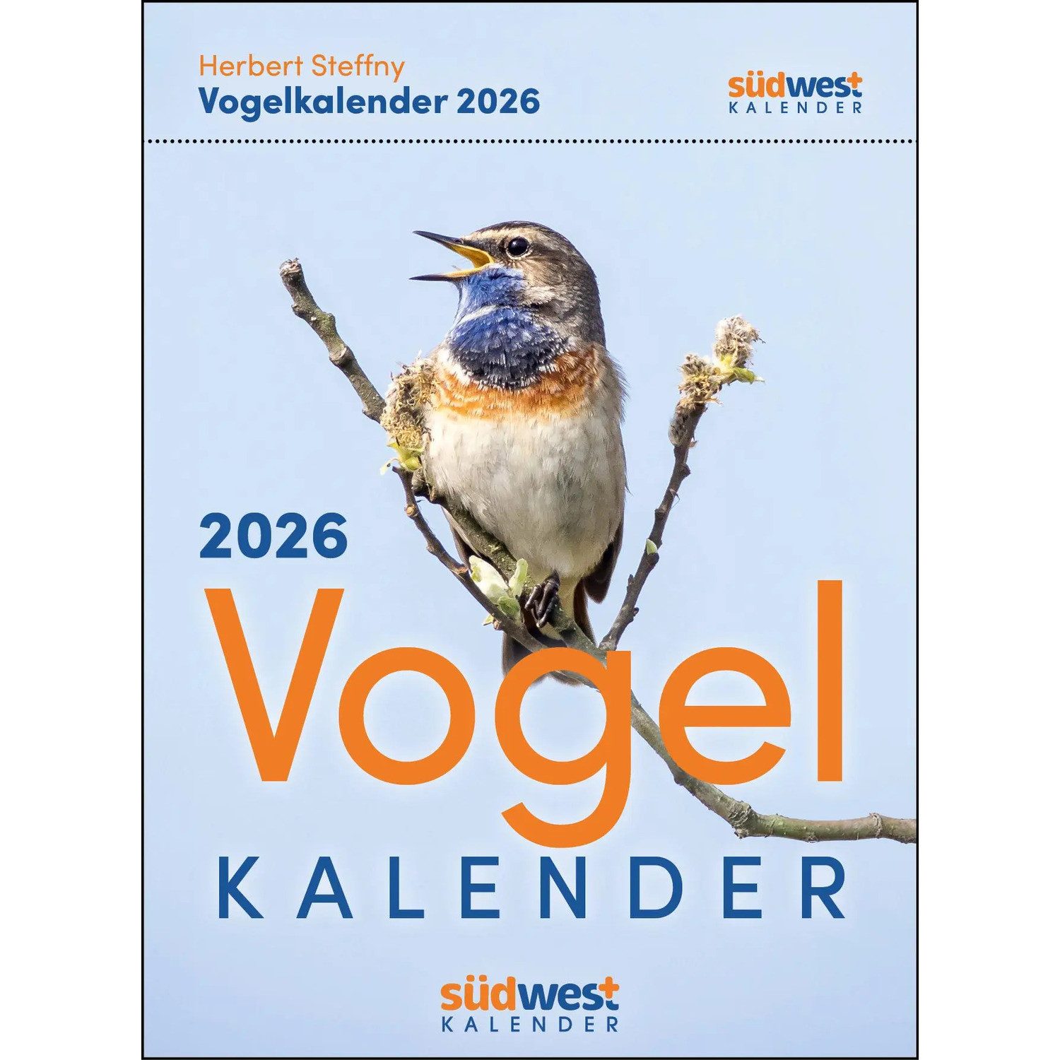 Südwest-Verlag Abreißkalender Vogelkalender 2026 - Tagesabreißkalender zum Aufstellen oder Aufhängen