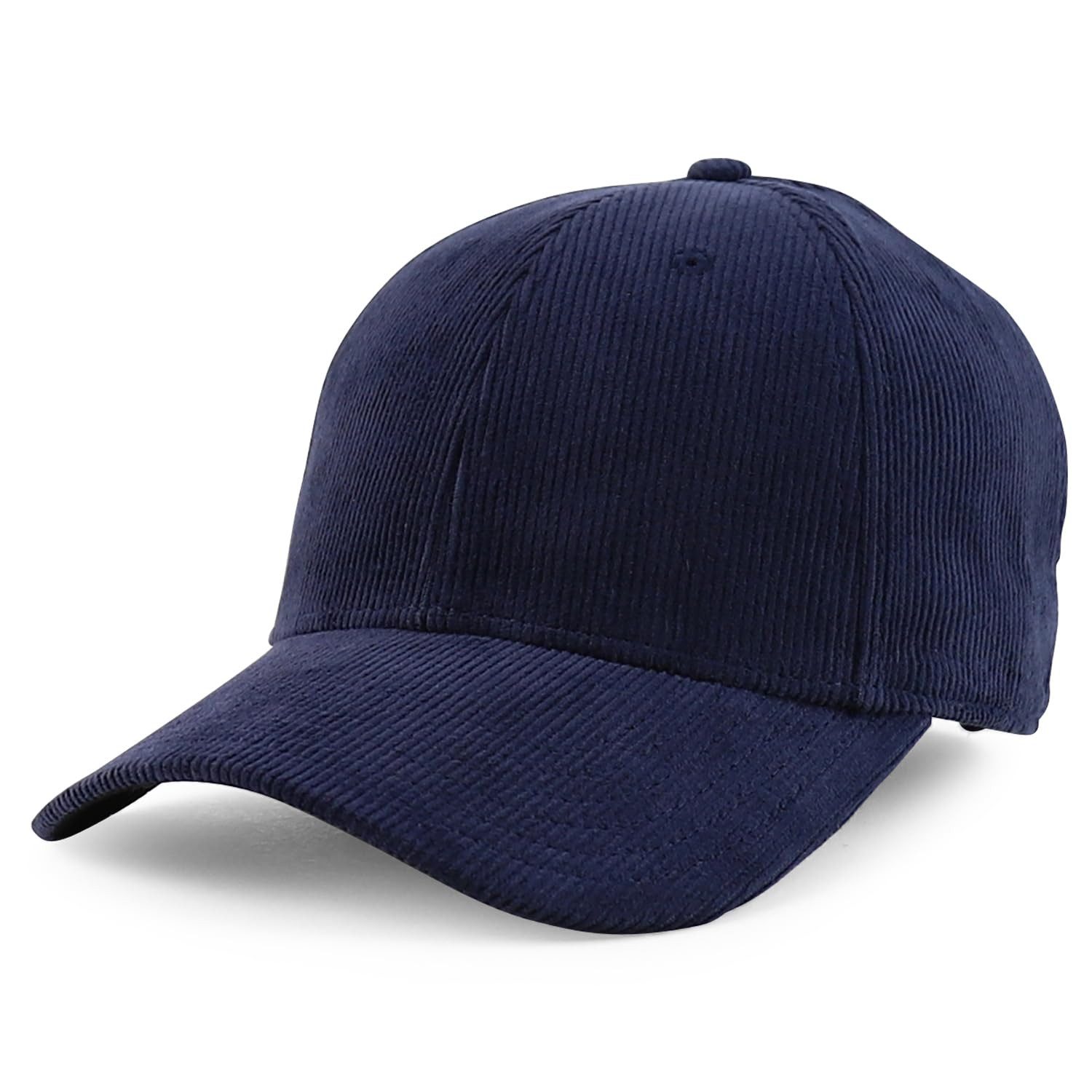 Zaewry Baseball Cap Baseballkappe für Herren und Damen, Aus Cord, verstellbar einfarbig, Unisex, Einheitsgröße, Sonnenmütze