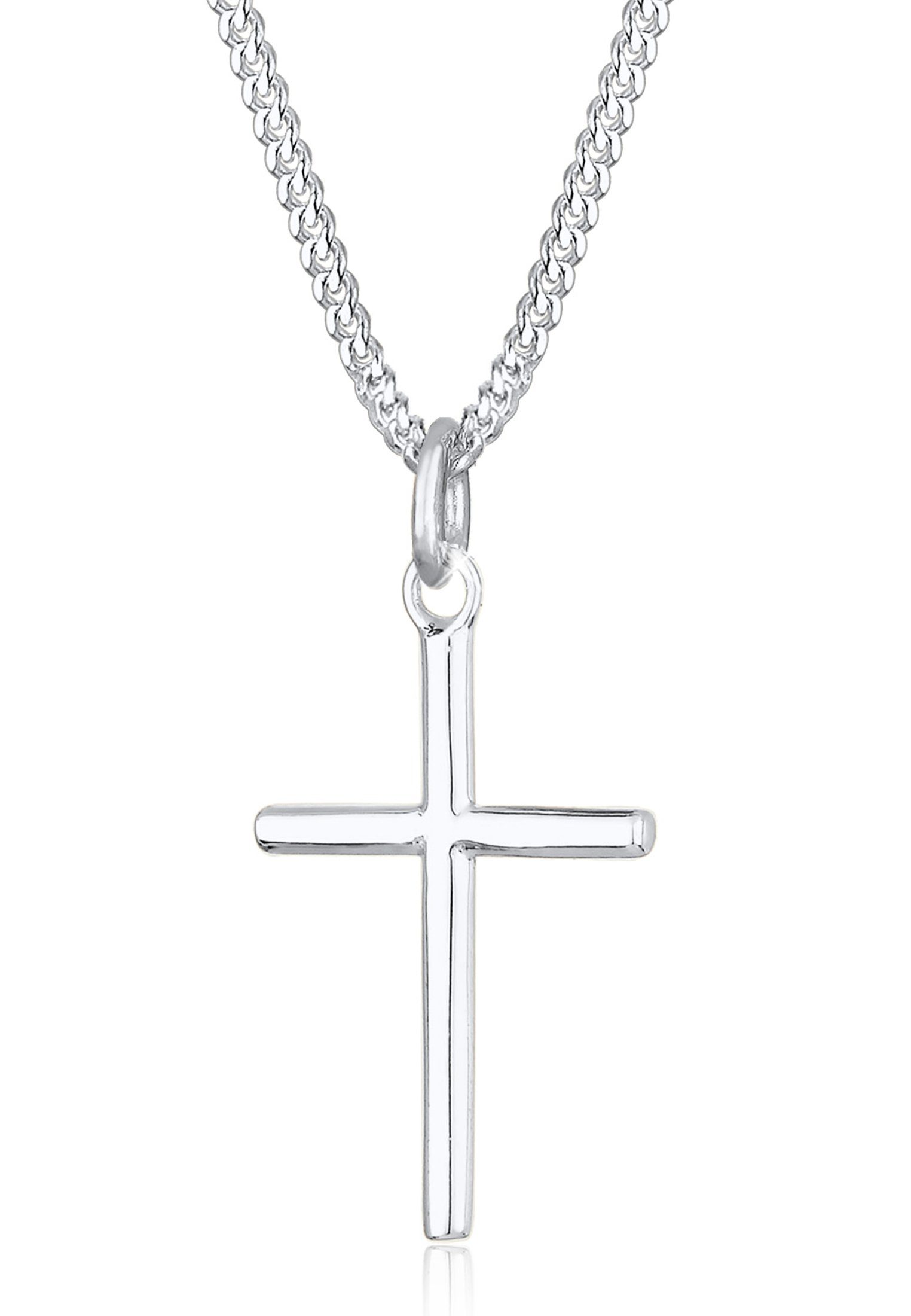 Kette mit Anhänger Kreuz Anhänger 925 Sterling Silber