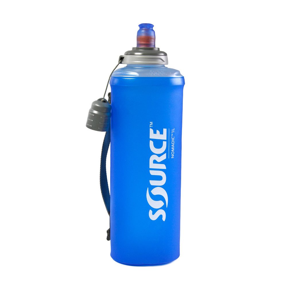 Source Trinkflasche Nomadic foldable bottle 1L BLUE