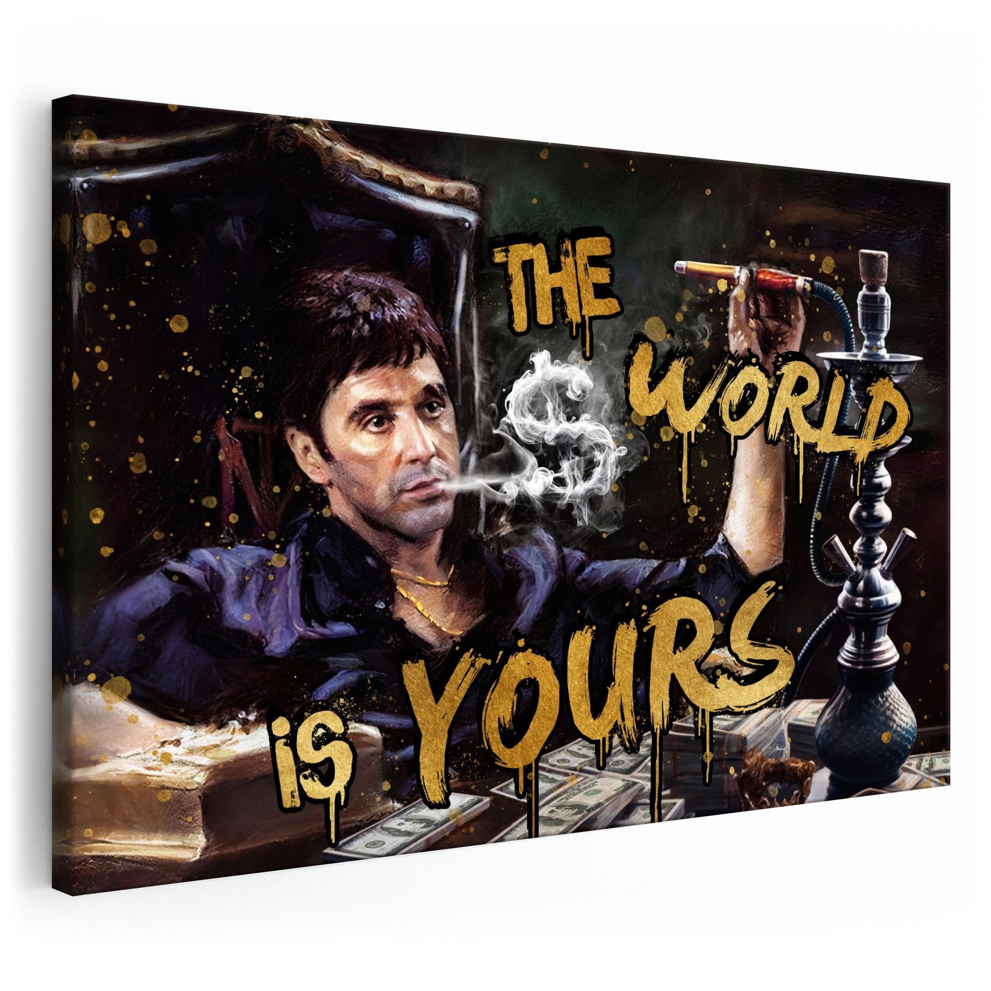 Artmazing Leinwandbild The Smoke Is Yours, The Smoke Is Yours, gesp. auf FSC Echtholz-Keilrahmen, in versch. Größen