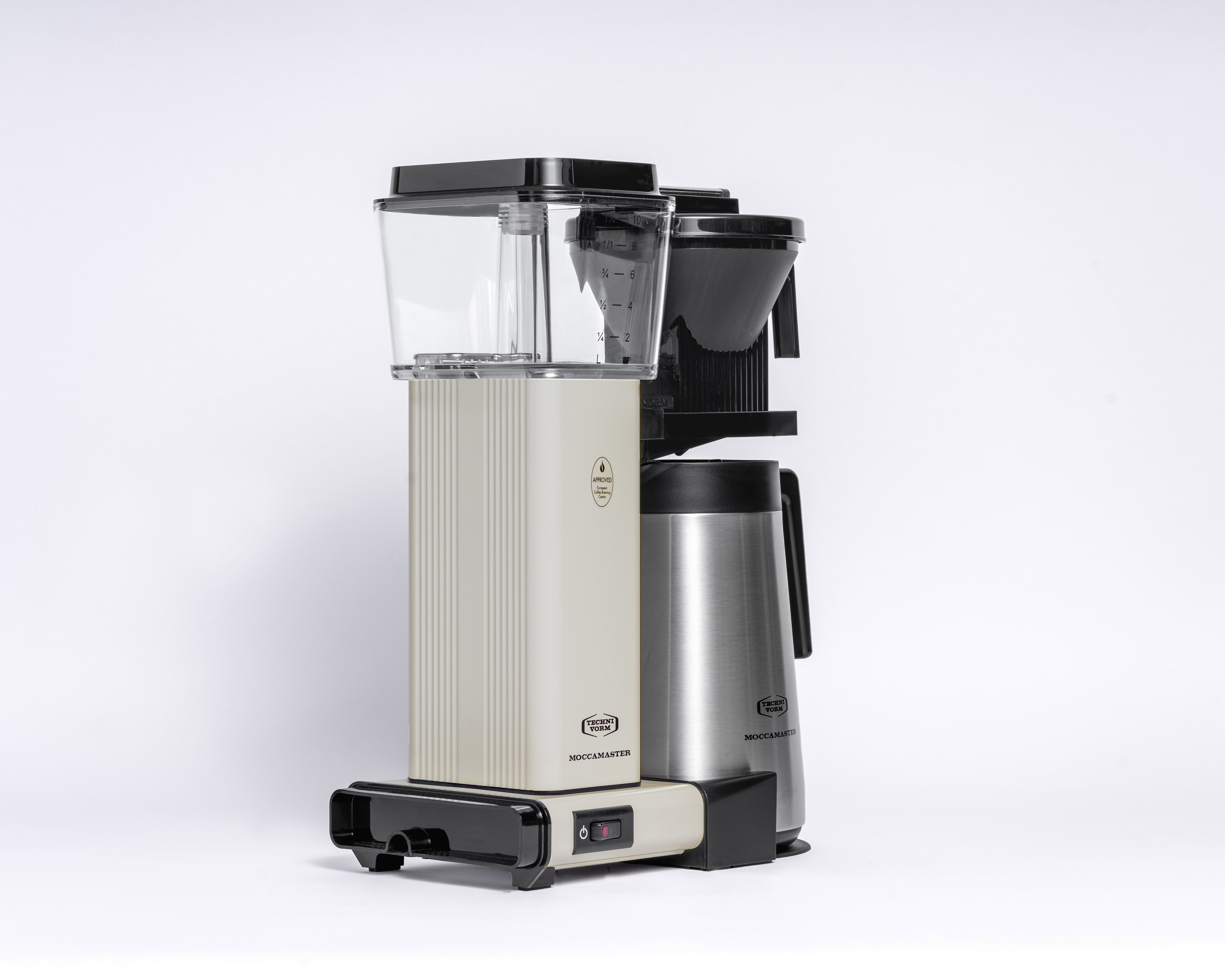 Moccamaster Filterkaffeemaschine, 1.25l Kaffeekanne, mit Thermokanne