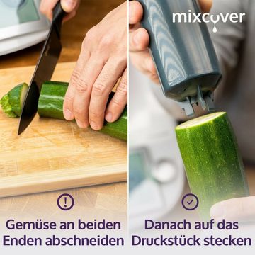 Mixcover Küchenmaschine mit Kochfunktion mixcover Spiralschneider kompatibel mit Thermomix TM31