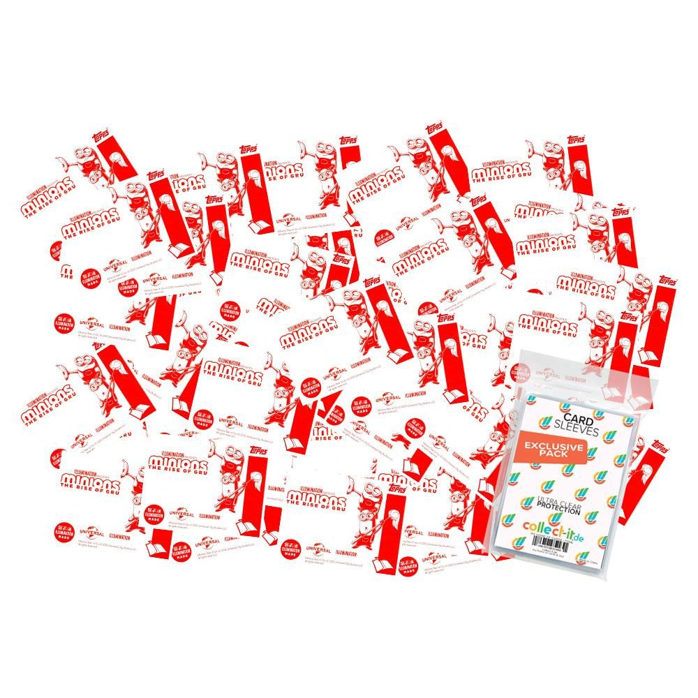 Minions Sammelkarte Minions Suche nach dem Mini-Boss 50 verschiedene Sticker + Sleeves