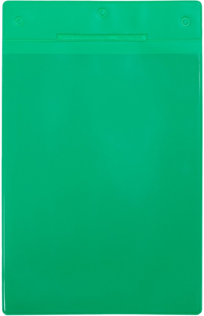 Fächermappe Kennzeichnungshülle A5 grün PVC VE=10 Stück