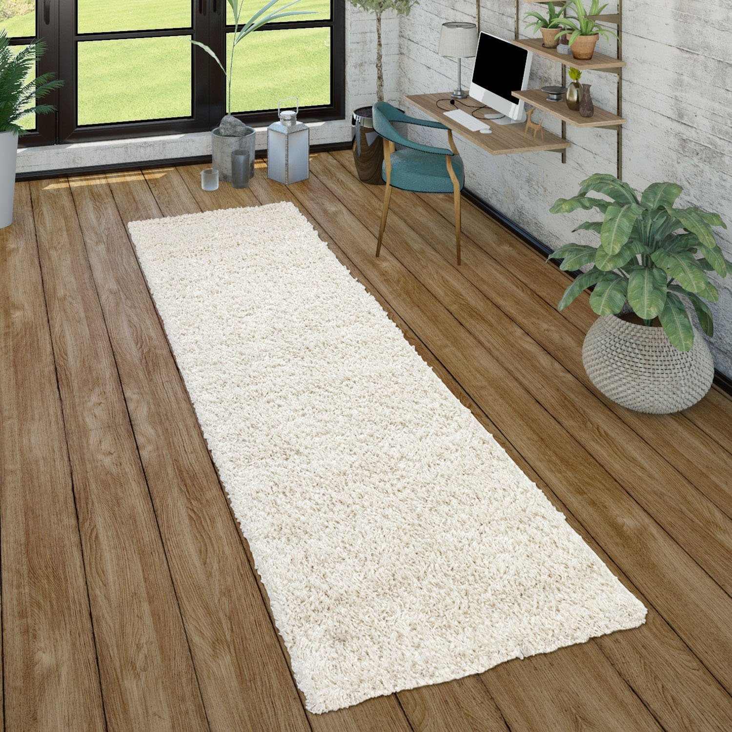 Paco Home Hochflor-Teppich Sky 250, rechteckig, günstig online kaufen