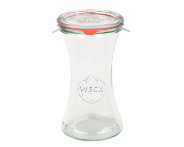 MamboCat Einmachglas 48er Set Weck Gläser 200ml Delikatessenglas Deckel Einkochring Klammer, Glas