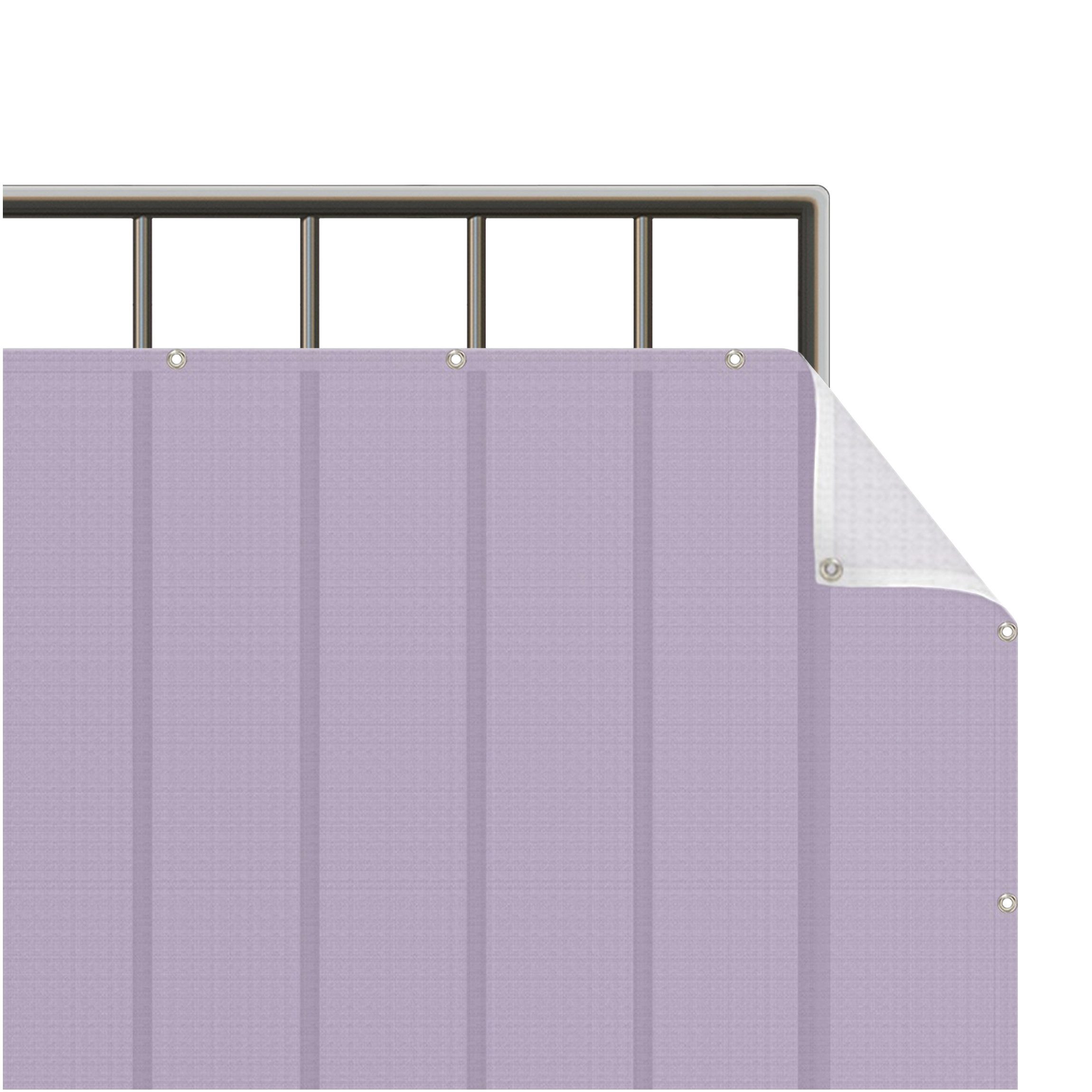 Bilderdepot24 Balkonsichtschutz Sichtschutz Balkon Einfarbig Modern günstig online kaufen