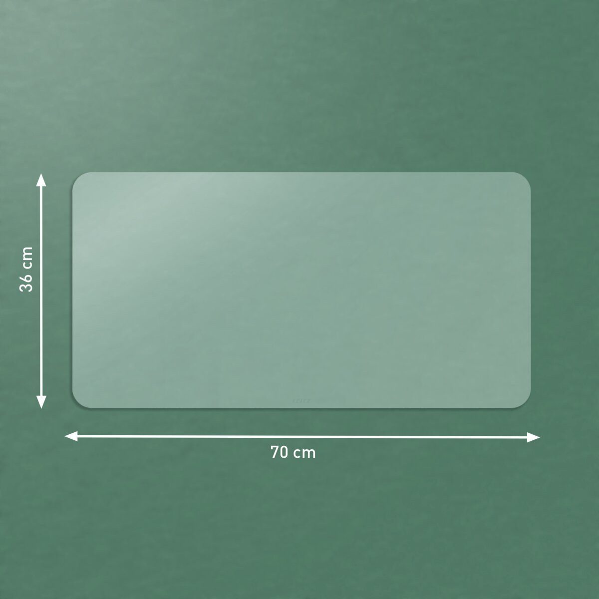LEITZ Schreibtischunterlage Schreibunterlage 36x70cm matt transparent – Bild 5 von 5