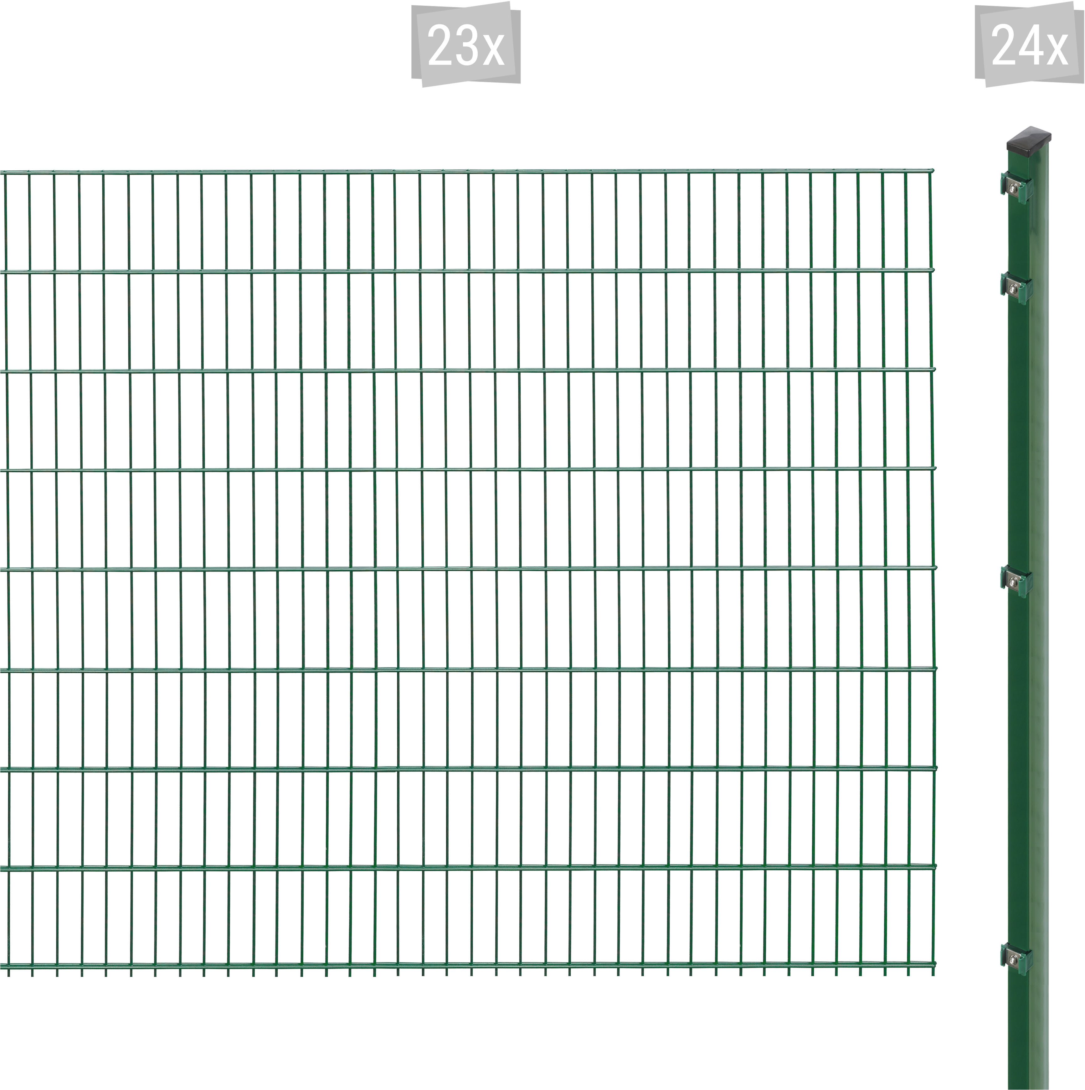 Arvotec Doppelstabmattenzaun EXCLUSIVE 163 zum Einbetonieren, günstig online kaufen