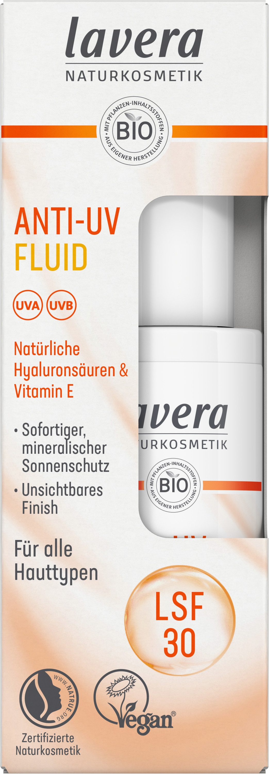 lavera Sonnenschutzfluid Anti-UV Fluid LSF 30, 1-tlg.