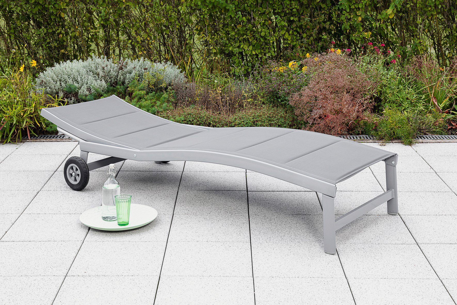 MERXX Gartenliege San Marino, 1 St., Aluminium