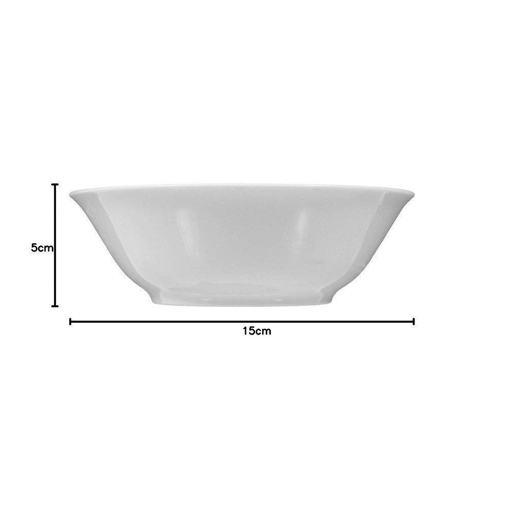 Seltmann Weiden Müslischale Seltmann Weiden Rondo/Liane weiß Dessertschale 15 cm 4-er Set