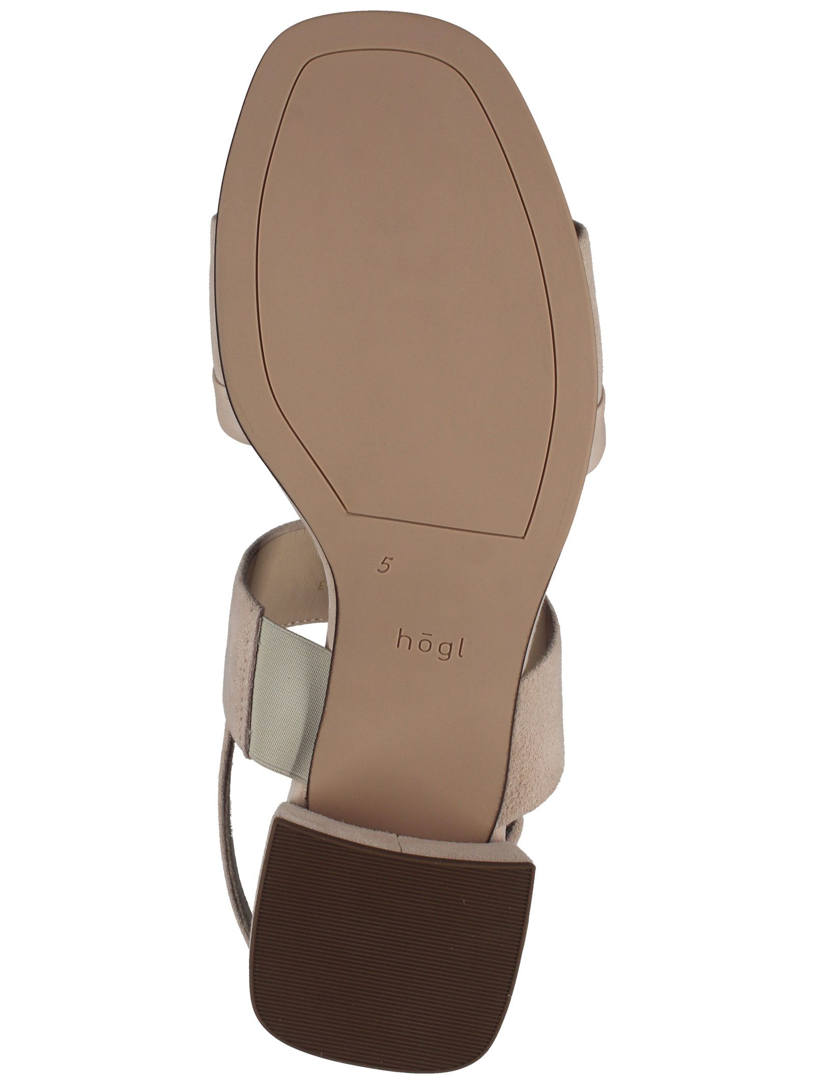 Högl Högl Sandalen Veloursleder Riemchensandale